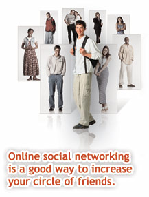 FS Social networking circle of friends