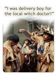 FS Weirdest job contest winner witch doctor