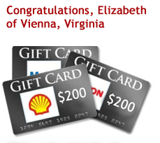 FS Valentine's Contest winner gas card