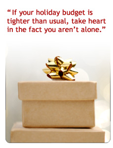 FS Holiday financial tips gift image