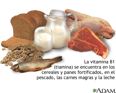 Fuentes de vitamina B1